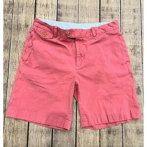 Brooks Brothers Faded Red Bermuda Chino Shorts Size 34